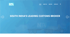 Desktop Screenshot of ntaindia.net